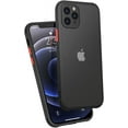 thumbnail image 1 of for iPhone 11 Pro Max Phone Case, Shockproof for iPhone 11 Pro Max Case, Military Grade Drop Protection, Protective Hard Back Slim Translucent Case for iPhone 11 Pro Max 6.5'', Frosted Black, 1 of 15