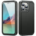 thumbnail image 1 of for iPhone 11 Pro Max Ultra Slim Phone Case, Hybrid Hard PC Back + Silicone EVA Shockproof Protective Dustproof Non-Slip Heavy Duty Rugged Phone Case Cover for iPhone 11 Pro Max, Black, 1 of 7
