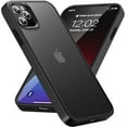 thumbnail image 1 of for iPhone 11 Pro Phone Case, Shockproof iPhone 11 Pro Case, Military Grade Drop Protection, Protective Hard Back Slim Translucent Case for iPhone 11 Pro 5.8'', Frosted Black, 1 of 11