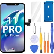 for iPhone 11 Pro Screen Replacement for iPhone 11 Pro LCD Digitizer 11 Pro Display Touch Sensor Assembly Accessories Kits A2215, A2160, A2217 Incell,Black