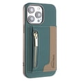 thumbnail image 1 of For iPhone 11 Wallet Phone Case,Magnetic Detachable Back Flip Wallet,Back Flip Kickstand,With Zipper Pocket,PU Leather RFID Blocking Card Slots,Shockproof Rugged Phone Case,Green, 1 of 12