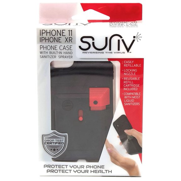 iPhone 11/XR Phone Case with Built-in Sprayer