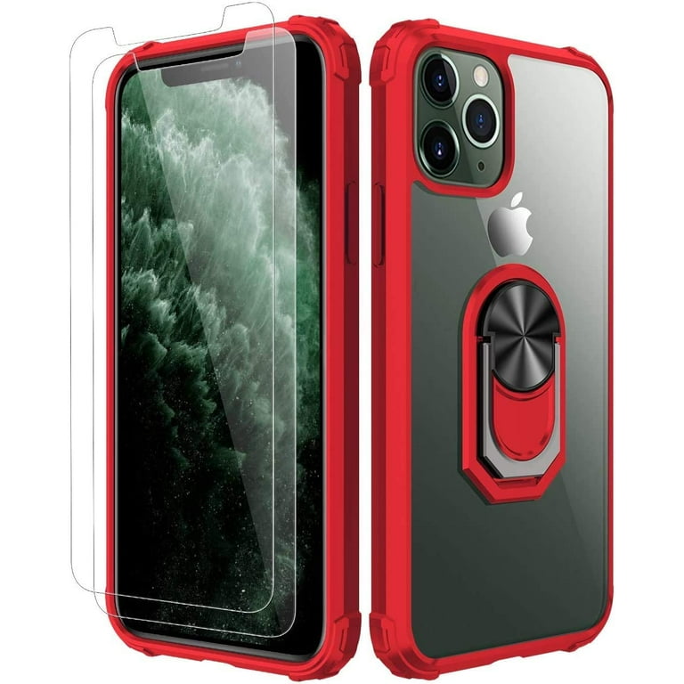 iPhone XR Case,[ Military Grade ] with [ Glass Screen Protector] 15ft. Drop  Tested Protective Case | Kickstand | Compatible with Apple iPhone XR Case