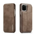 thumbnail image 1 of iPhone 11Pro Max 6.5 inch Case, Dteck Slim Fit Case Magnetic Flip Leather Stand Cover Built-in Card Holder For Apple iPhone 11 Pro Max 6.5" 2019, Coffee, 1 of 8