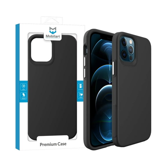 Mobilari Shockproof Protective Phone Case for iPhone 12/12 Pro, Military Grade Drop Tested