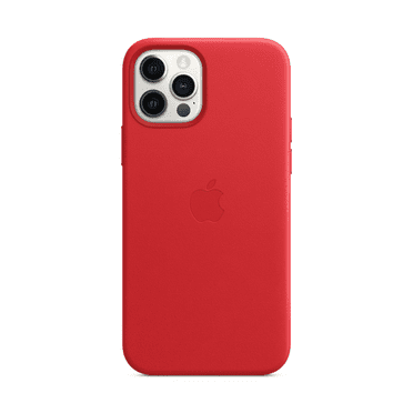 iPhone 12 | 12 Pro Leather Case with MagSafe - (PRODUCT)RED