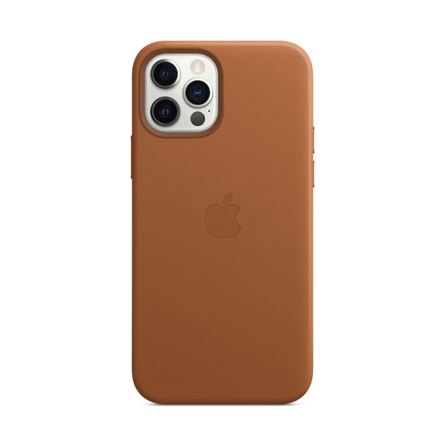 iPhone 12 | 12 Pro Leather Case with MagSafe - Saddle Brown - Walmart.com