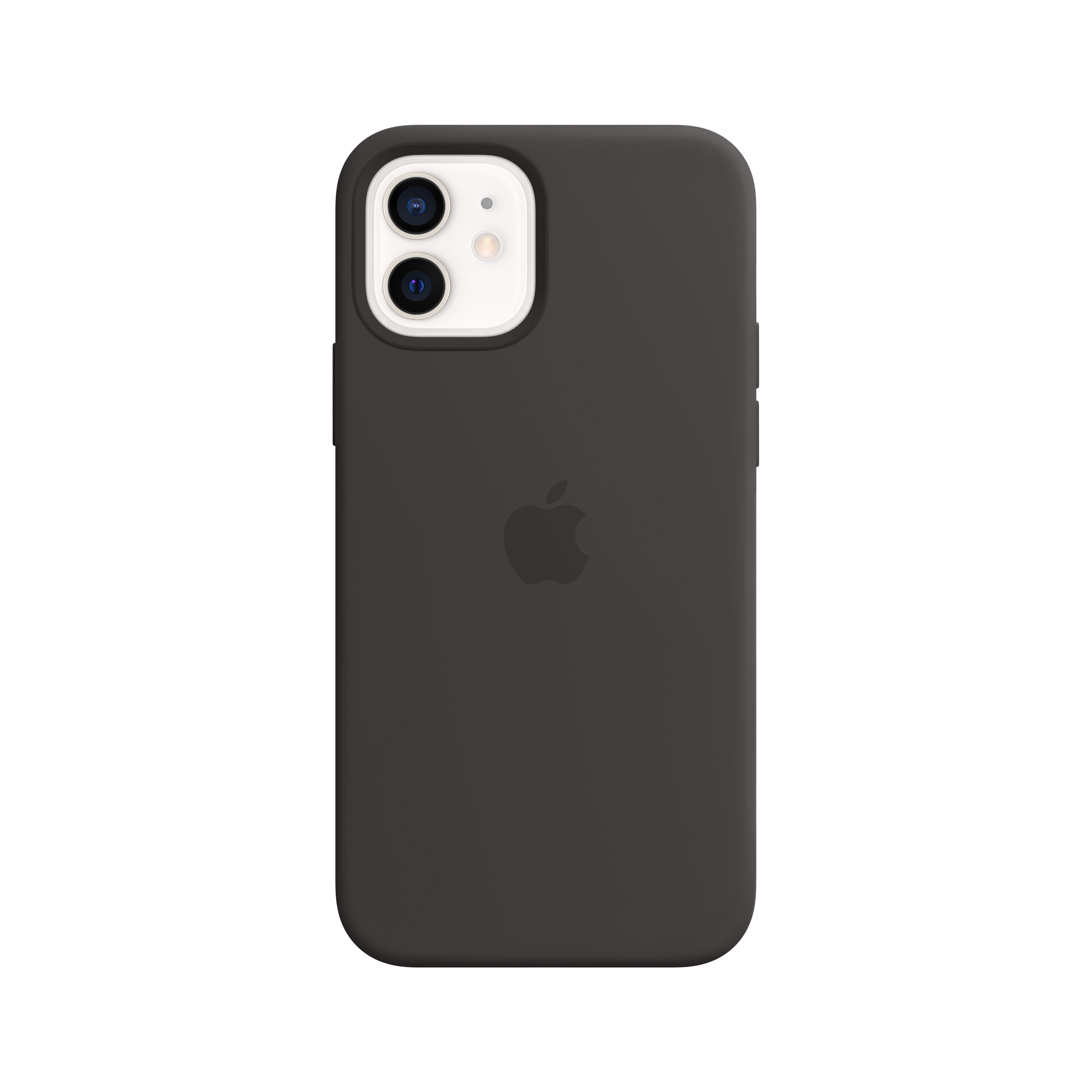 iPhone 12  12 Pro Silicone Case with MagSafe - Black 
