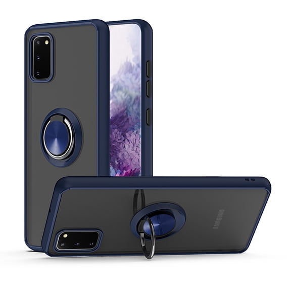 iPhone 12 5.4 inch Phone Case, Slim Strong Protective Kickstand Multi-Function for iPhone 12 5.4 inchPhone Case Dark Blue