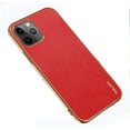 thumbnail image 1 of iPhone 12 Leather Case, Luxury Business Classic Non Slip Soft Grip Full Body Protective Men Phone Cases Cover Compatible with iPhone 12, 1 of 5