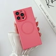 thumbnail image 1 of for iPhone 12 Magnetic Case, Compatible with MagSafe, Luxury Matte Hard PC Shockproof Protective Skin Friendly Anti-Scratch Lightweight Back Case Cover for iPhone 12, Pink, 1 of 6