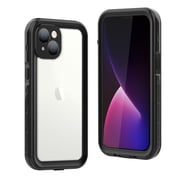 for iPhone 12 Mini Case Waterproof, iPhone 12 Mini Case [Built-in Screen & Lens Protector][Military Grade Shockproof][IP68 Underwater][Real 360 ]Full Body Rugged iPhone 12 Mini Case, Black
