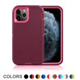 thumbnail image 1 of Entronix Heavy Duty Case Compatible with iPhone 12 Mini, Shockproof Hard Cover, Purple, 1 of 6