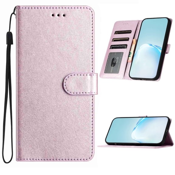 For iPhone 12 Pro / 12 6.1" Flip Phone Case,Anti-Scratch Silk Fabric Pattern PU Leather Flip Cover,Flip Foldable Kickstabd,With Card Slots,Shockproof Anti-fall Non-Slip Wallet Phone Case,Purple