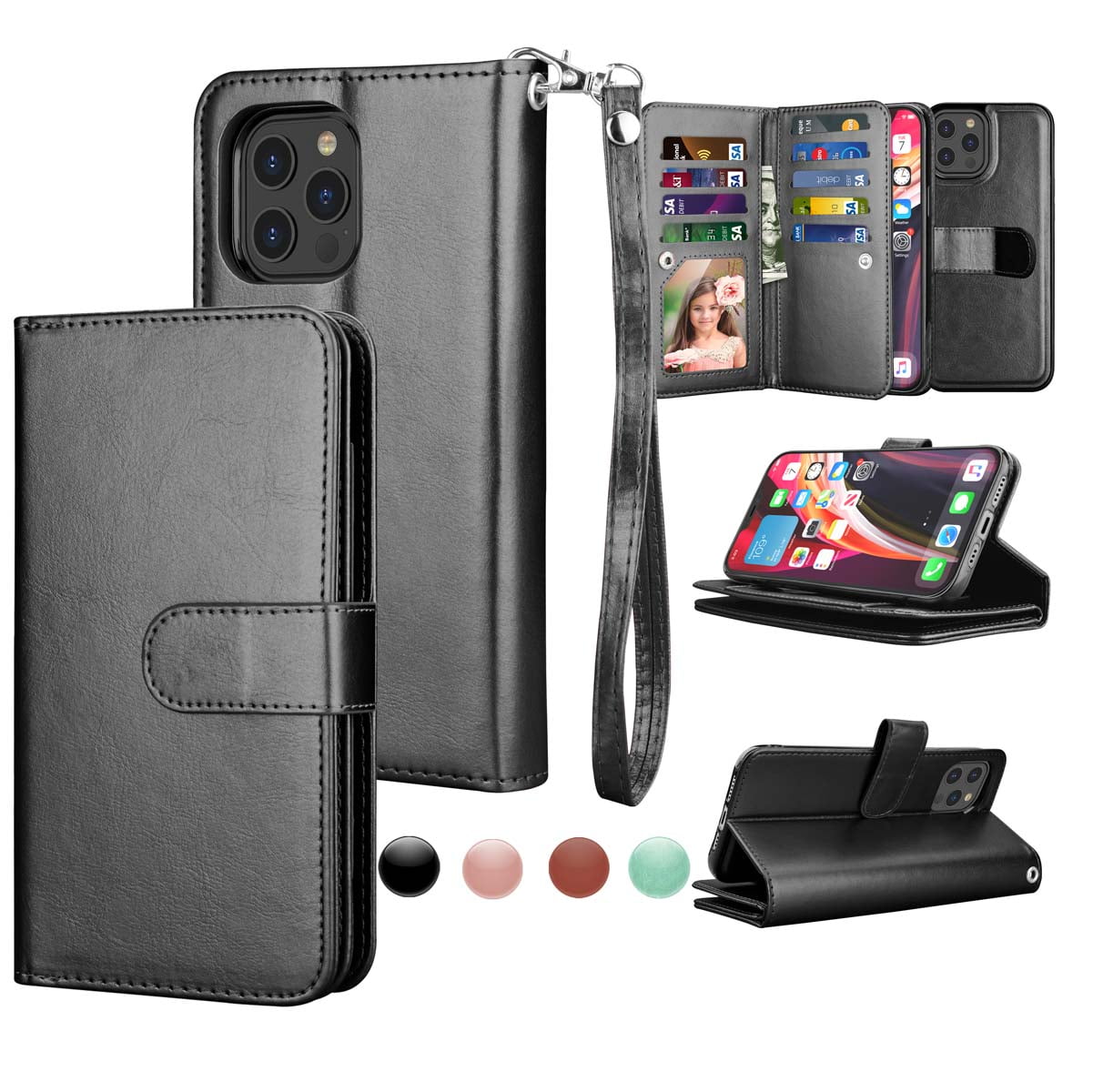 Iphone 12 wallet case deals
