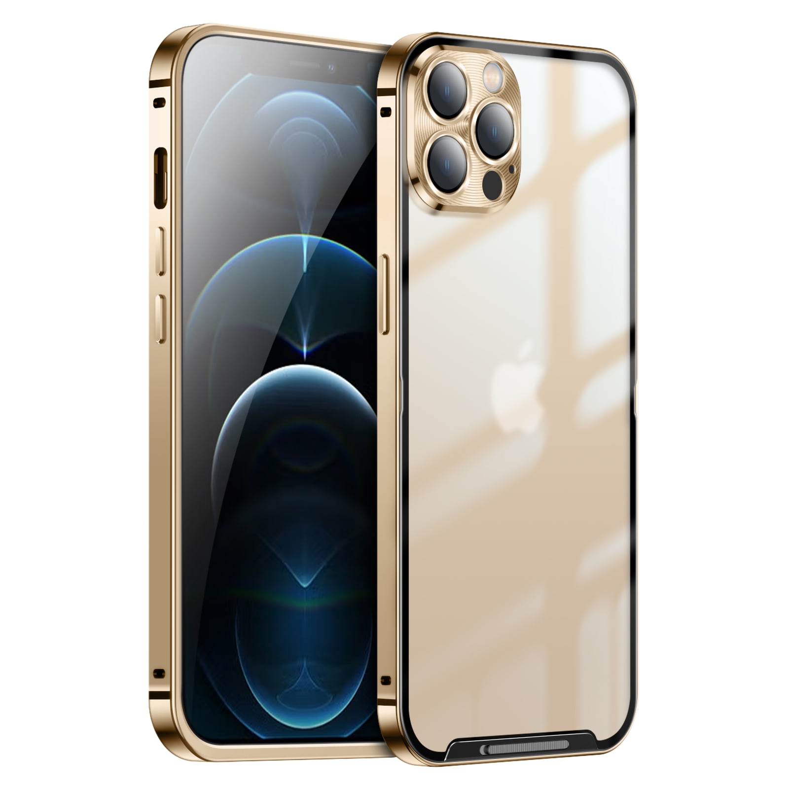 for iPhone 12 Pro 6.1 inch Case Solid Color Slim Cover with