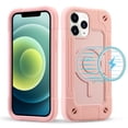 thumbnail image 1 of iPhone 12 Pro Case, iPhone 12 Case, [Compatible with MagSafe] Heavy Duty Drop Rugged Shockproof Durable Frame Protective Anti-Scratch Bumper Case for Apple iPhone 12 / 12 Pro 6.1 Inch 2020, Rosegold, 1 of 6