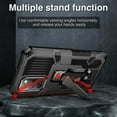 thumbnail image 1 of iPhone 12 Pro Case, Dual Layers [Combo Holster] And Built-In Kickstand Hybird Shockproof (Black), 1 of 1