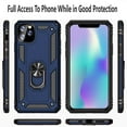 thumbnail image 1 of iPhone 12 Pro Case, STARSHOP Drop Protection Ring Kickstand Cover- Ink Blue, 1 of 6