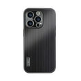 thumbnail image 1 of For iPhone 12 Pro Case Slim Fit Soft TPU + Metal Super Ultra-Thin iPhone 12 Pro Phone Back Cover Light Protective Brushed Finish Coating Shockproof Case Compatible iPhone 12 Pro,Black, 1 of 6