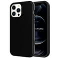 thumbnail image 1 of iPhone 12 Pro Case / iPhone 12 Case, Dteck Heavy Duty Shockproof Rugged Anti-Drop Hybrid Durable 3-Layer Protective Phone Case Cover Compatible with Apple iPhone 12/12 Pro 6.1 inch, Black, 1 of 7