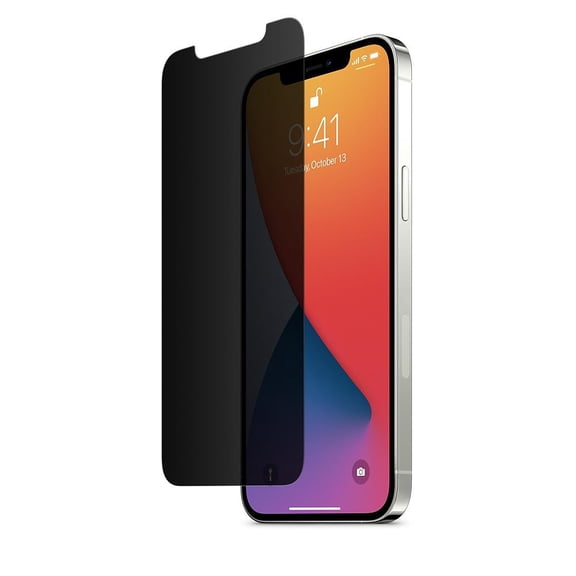 For iPhone 12 Pro Max 9H Privacy Tempered Glass Screen Protector (10-Pack) Black Anti-Spy, Scratch-Resistant, Case-Friendly, Ultra-Thin 0.33mm, Durable, Universal, Everyday Usage
