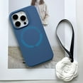 thumbnail image 1 of for iPhone 12 Pro Max Back Case, Silicone Magsafe Ultra Slim Skin Friendly Shockproof Protective Lightweight Phone Case Cover for iPhone 12 Pro Max - Darkblue, 1 of 3