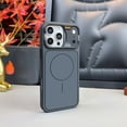 thumbnail image 1 of for iPhone 12 Pro Max Case, 17 Pro Max–Inspired Design, Strong Magnetic Ultra Slim Hard PC Protective Back Cover, Luxury Shockproof Anti-Scratch Stylish Men Women Thin Fit Phone Case, Black, 1 of 5