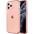 thumbnail image 1 of iPhone 12 Pro Max Case 6.7-inch, Allytech Ultra Slim Shell Bumper Defender Shockproof Anti-yellow Wireless Charging Support TPU Case Cover for Apple iPhone 12 Pro Max, Pink, 1 of 6
