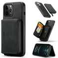 thumbnail image 1 of iPhone 12 Pro Max Case,Dteck Magnetic Leather Detachable Wallet Functional Removable Case Shockproof Rubber Cards Holder Money Pocket Hybrid Kickstand Back Cover For iPhone 12 Pro Max 6.7-inch,Black, 1 of 7