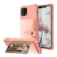thumbnail image 1 of iPhone 12 Pro Max Case, Dteck Wallet Case for iPhone 12 Pro Max 6.7 inch 2020, Hard Silicone Shockproof Case Flip Leather Card Holder Protective Cover Work with Magnet Car Holder Mount, Rosegold, 1 of 7