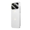 thumbnail image 1 of for iPhone 12 Pro Max Case with HD Glass Lens Camera Protector, Full Protection Magnetic Case Compatible with Mag-Safe, Anti-Scratch Case for iPhone 12 Pro Max Rugged Shockproof Cover, White, 1 of 6