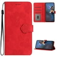 thumbnail image 1 of for iPhone 12 Pro Max Case, Lovely Flower Embossed PU Leather Magnetic Wallet with Stand Holder Flip Cover with Card Slots & Strap Compartment for iPhone 12 Pro Max for Women Girls,Red, 1 of 6