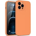 thumbnail image 1 of for iPhone 12 Pro Max Case with Screen Protector,Complete Protection with Enhanced Camera Lens Cover,Soft Silicone Protective Phone Case for iPhone 12 Pro Max 6.7",Papaya Orange, 1 of 13