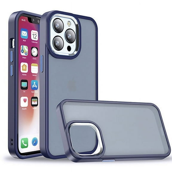 iPhone 12 Pro Max Case, Shockproof Smooth Grip Slim Phone Case for Apple iPhone 12 Pro Max, Navy