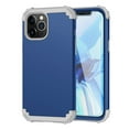 thumbnail image 1 of iPhone 12 Pro Max Case with Tempered Glass Screen Protector , Dteck Heavy Dual Layer Full Protection Rugged Shockproof Case Hard PC Protective Back Cover For Apple iPhone 12 Pro Max 6.7 inch, Blue, 1 of 6