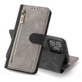 thumbnail image 1 of for iPhone 12 Pro Max Case Wallet with Card Slot Premium Soft PU Leather Zipper Flip Folio Wallet with Wrist Strap Kickstand Protective for iPhone 12 Pro Max 6.7 inch Wallet Case - Black, 1 of 10