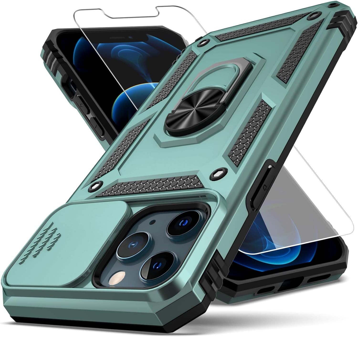 12 Pro Phone Case With Lens Mount For IPhone 12 Pro Max Case,with