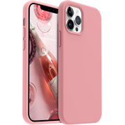 iPhone 12 Pro Max Phone Case, [Soft Anti-Scratch Microfiber Lining], Liquid Silicone Case Gel Rubber Full Body Protection Shockproof Drop Protection Case, 6.7 inch Tender Pink