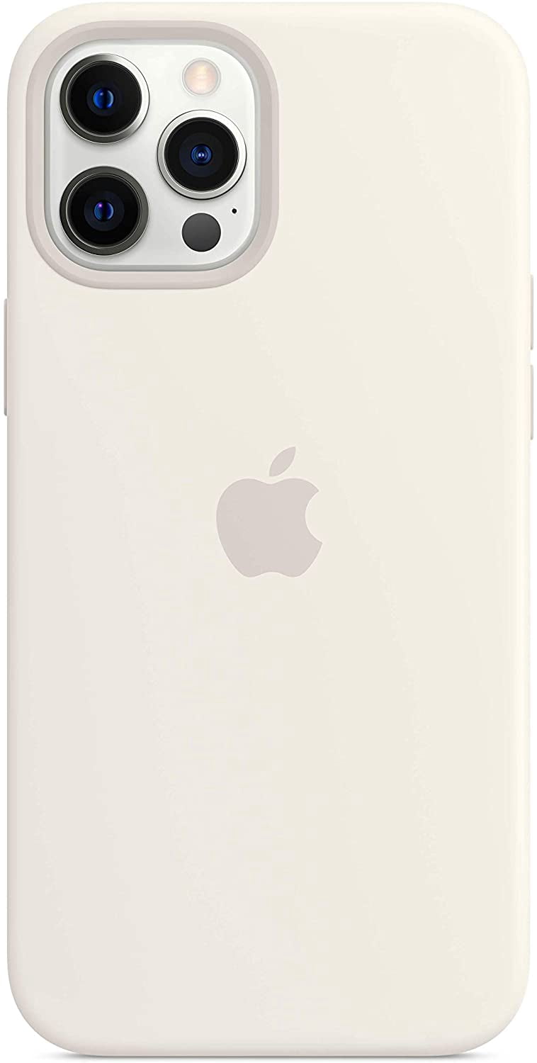 iPhone 12 Pro Max Silicone Case with MagSafe - White - Walmart.com