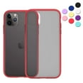 thumbnail image 1 of Entronix Shockproof Matte Case Designed for iPhone 12 Pro Max with Soft TPU Bumper, Slim Case Red, 1 of 5
