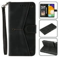 thumbnail image 1 of For iPhone 12 Pro Max Wallet Case with Wrist Strap, Premium PU Leather Flip Protective Cover RFID Blocking Card Holder & Cash Slot,Magnetic Closure Flip Kickstand Function for Men Women,Black, 1 of 8