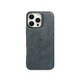 thumbnail image 1 of For iPhone 12 Pro / iPhone 12 6.1" Case Cover, Retro PU Leather Magnetic Case [Compatible with Magsafe] Drop Protection Slim Fit Bumper Phone Case for Women Men, Blue, 1 of 6