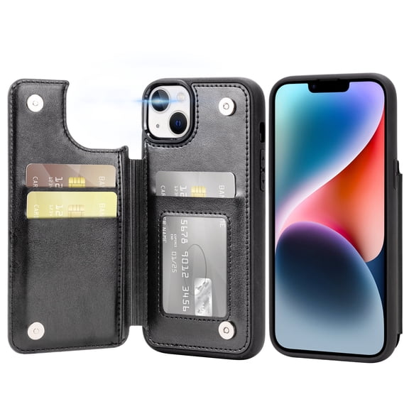 for iPhone 12 Pro/iPhone 12 Wallet Case with Card Holder,Mandala Emboss PU Leather with Kickstand Credit Card Slots  Clasp Slim Flip Cover for iPhone 12/12 Pro 6.1 Inch (Gray)