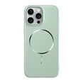 thumbnail image 1 of for iPhone 12 Protective Back Cover, Compatible with MagSafe, Shock-Absorbent Anti-Scratch Hard PC Case with Wireless Charging Support, Lightweight Matte Anti-Fingerprint Case, Green, 1 of 12