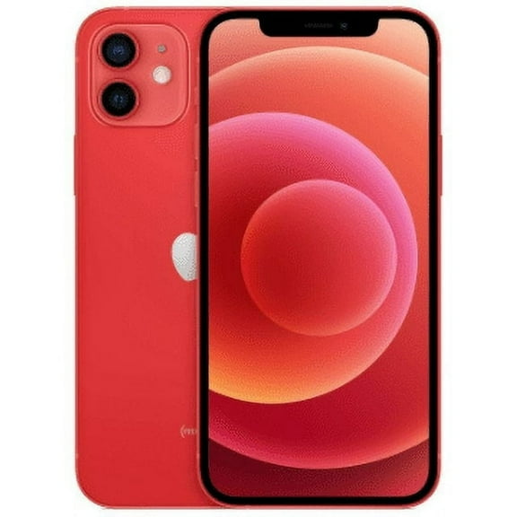 Pre-Owned T-Mobile Apple iPhone 12 Smartphone 64GB 4GB RAM Red