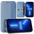 thumbnail image 1 of for iPhone 12 Wallet Case, iPhone 12 Phone Flip Case with Card Holder, Magnetic Closure, Kickstand, Ultra Slim PU Leather Folio Cover, Full Protection for Apple iPhone 12 6.1 inch,Blue, 1 of 1