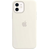 iPhone 12 and iPhone 12 Pro Silicone Case with MagSafe - White