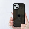 thumbnail image 1 of for iPhone 12 for iPhone 12 Pro Phone Case, Neon Clear Fluorescent Transparent Case,Soft Slim Bumper Protective Case for iPhone 12 for iPhone 12 Pro 6.1 inches - Black, 1 of 10