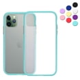 thumbnail image 1 of Entronix Shockproof Matte Case Designed for iPhone 12 Pro with Soft TPU Bumper, Slim Case Teal, 1 of 5